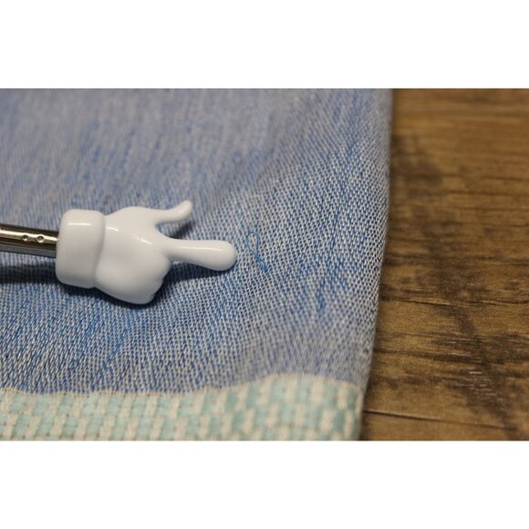 Calvin Klein women's woven striped lightweight long wrap scarf - Picture 9 of 10